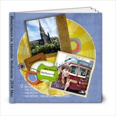 honeymoon-2(Melbourne) - 6x6 Photo Book (20 pages)