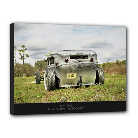 Rat Rod Canvas - Canvas 16  x 12  (Stretched)