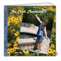 Caidi Chronicles July 2012 - 8x8 Photo Book (20 pages)
