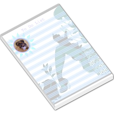 My Cat Blue To Do List L Memo Pad By Birkie