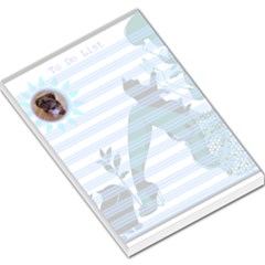 My Cat Blue To Do List L Memo Pad - Large Memo Pads