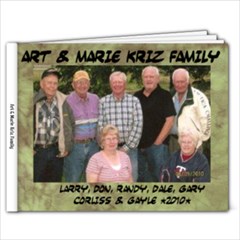 9x7 KRIZ - 9x7 Photo Book (20 pages)