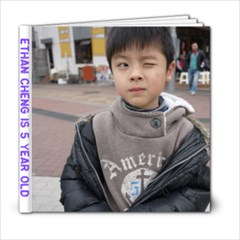 Ethan 5 year old - 6x6 Photo Book (20 pages)