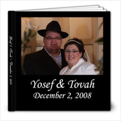 Tova Wedding Album - 8x8 Photo Book (20 pages)