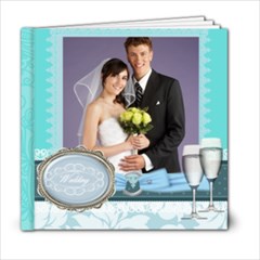 Wedding Blue Book - 6x6 Photo Book (20 pages)