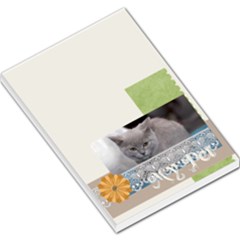 pet cat - Large Memo Pads