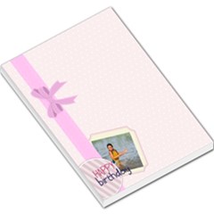 happy birthday memo - Large Memo Pads