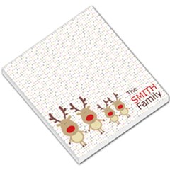 Rudolph Family Note Pad 1 - Small Memo Pads