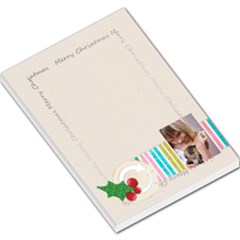 merry christmas - Large Memo Pads