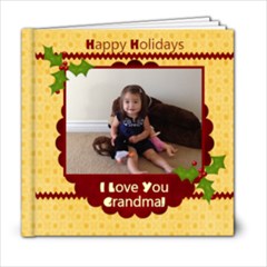 grandma cindy - xmas - 6x6 Photo Book (20 pages)