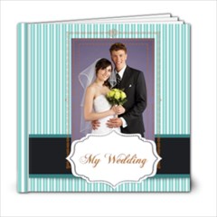 Wedding Blue Book - 6x6 Photo Book (20 pages)