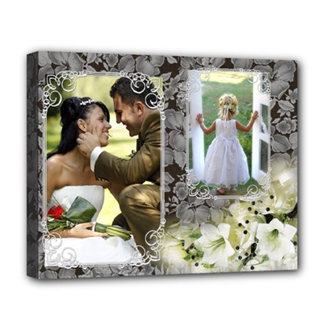 Lily and Lace Deluxe 20x16 Stretched Canvas - Deluxe Canvas 20  x 16  (Stretched)