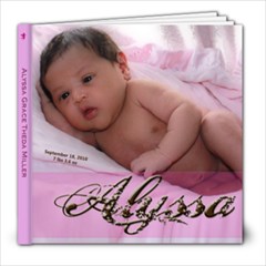 Alyssa - 8x8 Photo Book (20 pages)