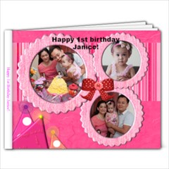 janice 1st birthday (2) - 9x7 Photo Book (20 pages)