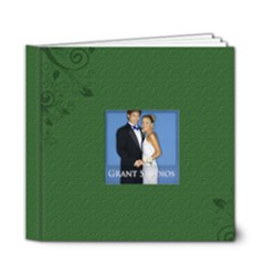 Green Book For wedding - 6x6 Deluxe Photo Book (20 pages)