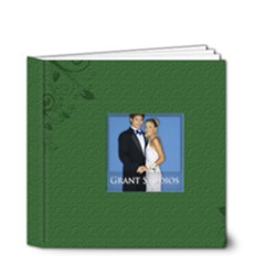 Green Book For wedding - 4x4 Deluxe Photo Book (20 pages)
