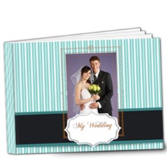 Blue wedding - 9x7 Deluxe Photo Book (20 pages)