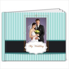 Blue wedding - 9x7 Photo Book (20 pages)