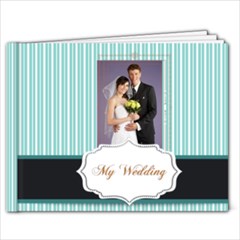 blue wedding - 7x5 Photo Book (20 pages)