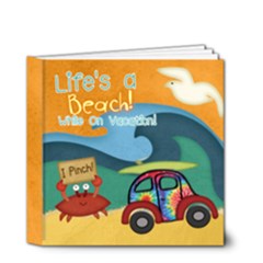 Lifes a beach while on vacation - 4x4 deluxe book - 4x4 Deluxe Photo Book (20 pages)