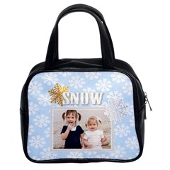 snow of christmas - Classic Handbag (Two Sides)