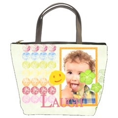 kids, fun, child, play, happy - Bucket Bag