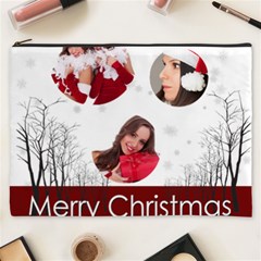 merry christmas, happy new year, xmas - Cosmetic Bag (XXXL)