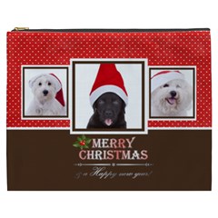 merry christmas, happy new year, xmas (7 styles) - Cosmetic Bag (XXXL)