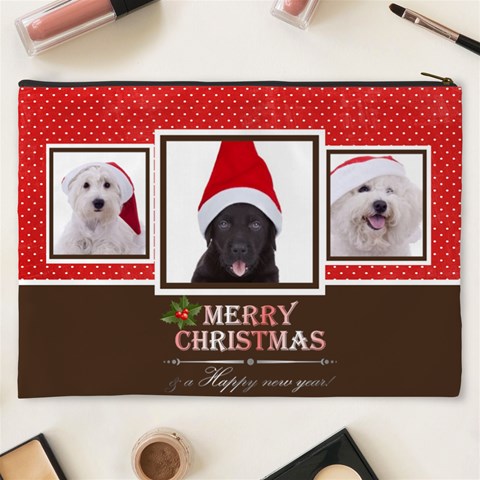 Merry Christmas, Happy New Year, Xmas By Angena Jolin Back