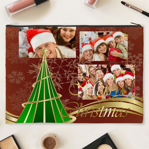 Merry Christmas, Happy New Year, Xmas By Angena Jolin Back