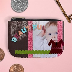 kids, love flower - Mini Coin Purse