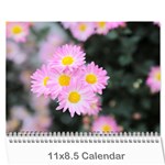 Chrysanthemum - Wall Calendar 11  x 8.5  (12-Months)