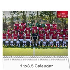 Arsenal Calendar III - Wall Calendar 11  x 8.5  (12-Months)