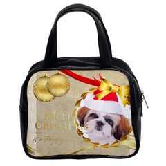 kids happy , gun, baby, happy holiday - Classic Handbag (One Side) kids happy , gun, baby, happy holiday - Classic Handbag (One Side)