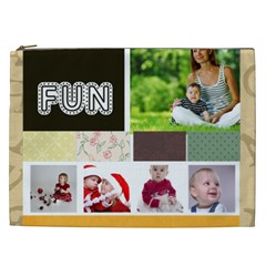 kids, fun, child, play, happy - Cosmetic Bag (XXL) kids, fun, child, play, happy - Cosmetic Bag (XXL)