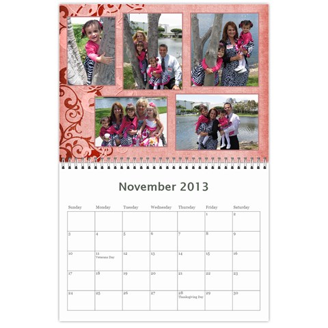 Denas 2013 Calendar By Tim Nov 2013