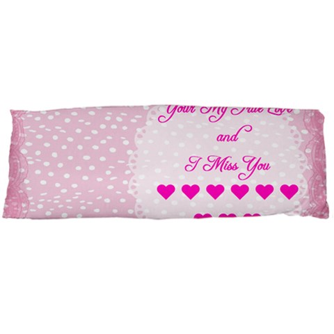 Hi By Bethy Body Pillow Case