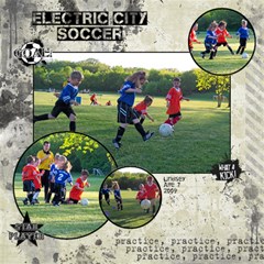 Soccer Page 12x12