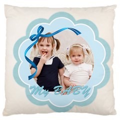 love, kids, memory, happy, fun  - Large Cushion Case (Two Sides)