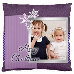 love, kids, memory, happy, fun  - Large Cushion Case (Two Sides)