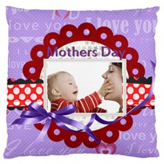 love, kids, memory, happy, fun  - Large Cushion Case (Two Sides)