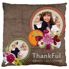 love, kids, memory, happy, fun  - Large Cushion Case (Two Sides)