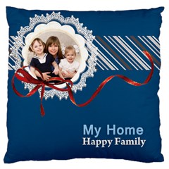 family - Large Cushion Case (Two Sides)