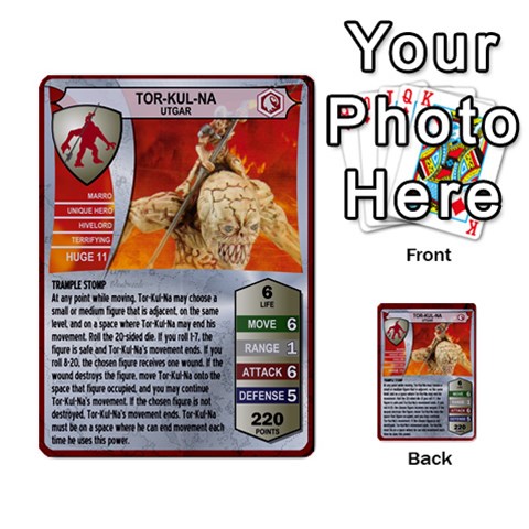 Heroscape Cards 1 By David Becker Front 34