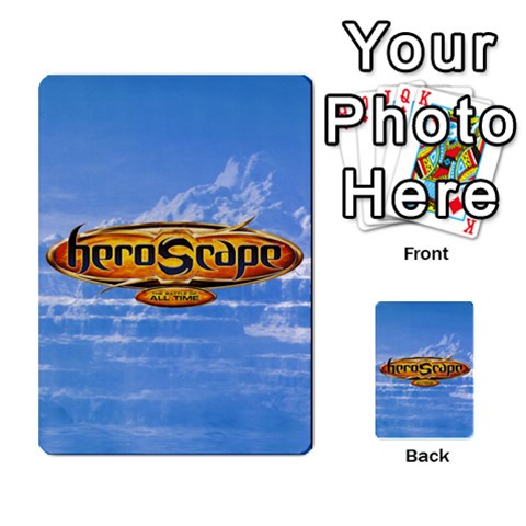 Heroscape Cards 1 By David Becker Back 36