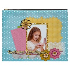 kids happy , fun, baby, happy holiday - Cosmetic Bag (XXXL)