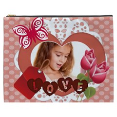 kids happy , fun, baby, happy holiday - Cosmetic Bag (XXXL)