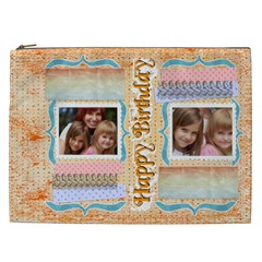 kids, love, fun, happy, holiday,child, love - Cosmetic Bag (XXL) kids, love, fun, happy, holiday,child, love - Cosmetic Bag (XXL)