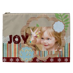 merry christmas, happy new year, xmas (7 styles) - Cosmetic Bag (XXL)