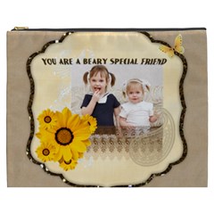 flower of kids, love, happy - Cosmetic Bag (XXXL)